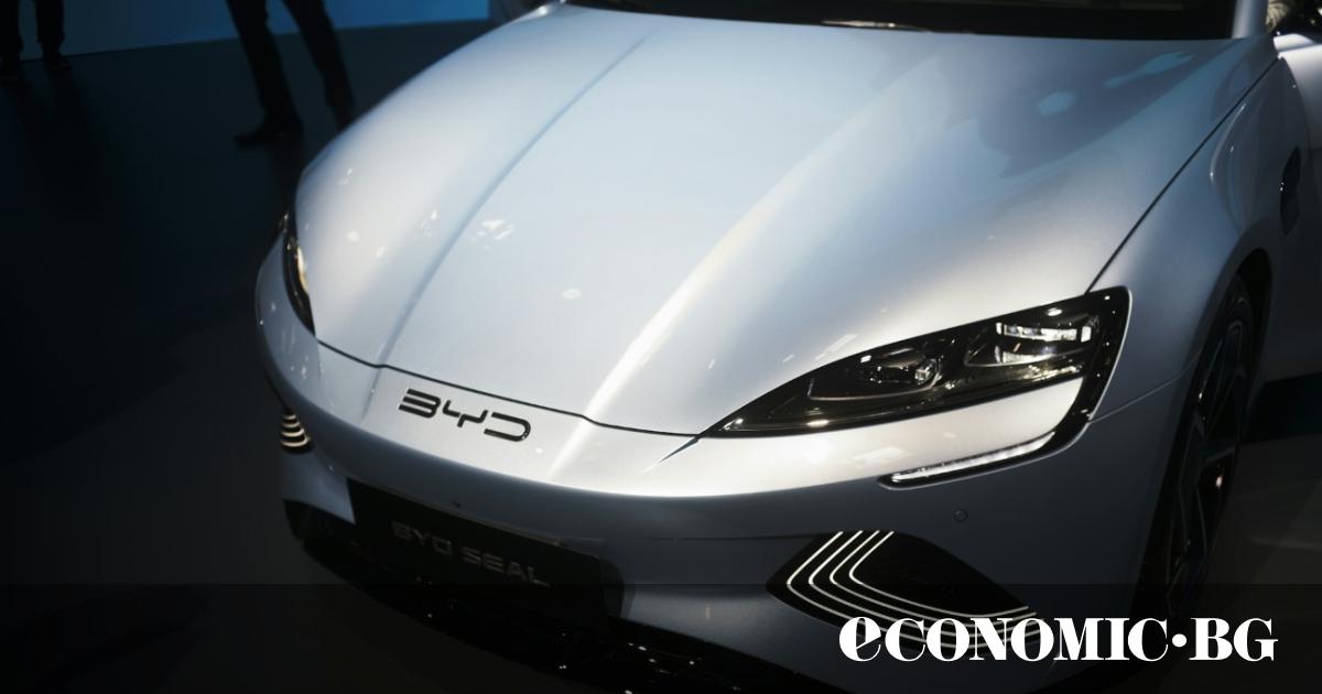 Произведените в Китай електрически превозни средства с батерии (BEV) скоро