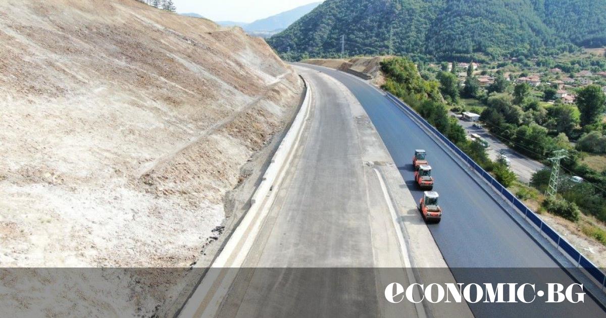 Нов участък от магистрала Струма“ край Симитли ще бъде отворен