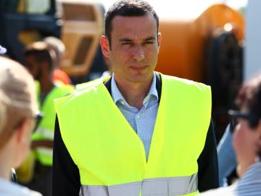 Терзиев даде началото на ремонта на улица „Опълченска“ в София