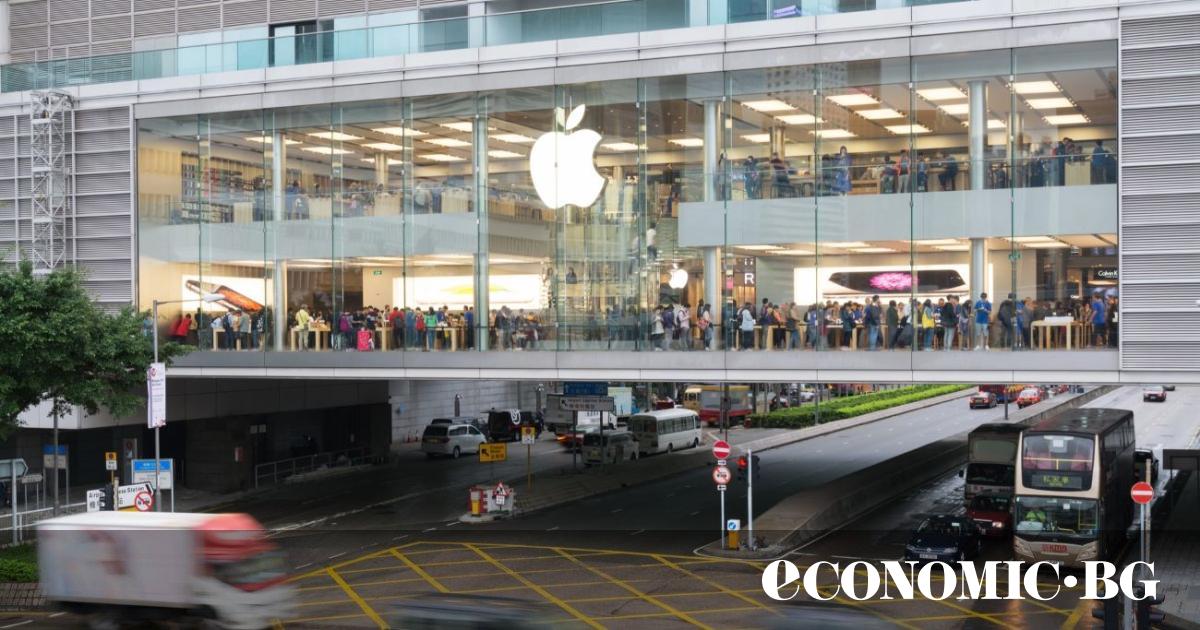 Apple беше изместен от списъка на петте най-големи доставчици на