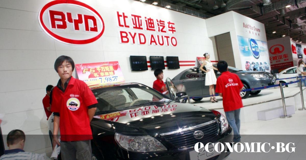 За първи път в Китай новите електрически превозни средства са