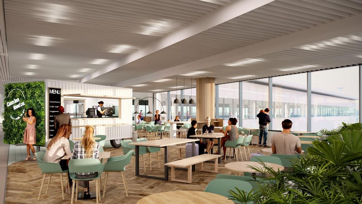 Галерия :: Снимка 8 :: „Соф Кънект“ ще изгражда нова зона за хранене на Летище София (галерия)}