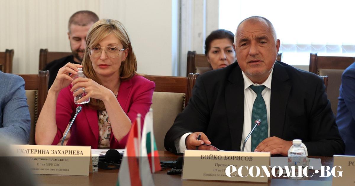 Екатерина Захариева (ГЕРБ) и Юлиян Попов (ПП-ДБ) са одобрените от