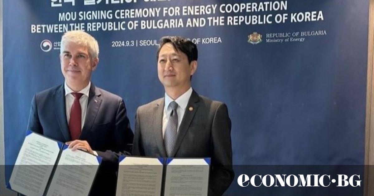 България и Република Корея ще си сътрудничат в областта на