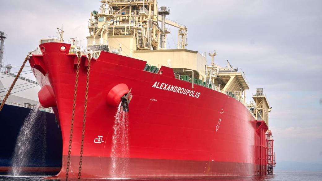 Gastrade потвърди датата за пускането на LNG терминала в Александруполис