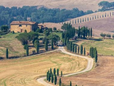 Вал д‘Орча – пощенската картичка на Тоскана