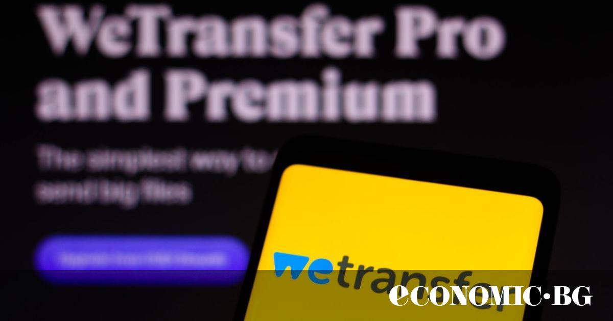 Холандската платформа за споделяне на файлове WeTransfer е изправена пред