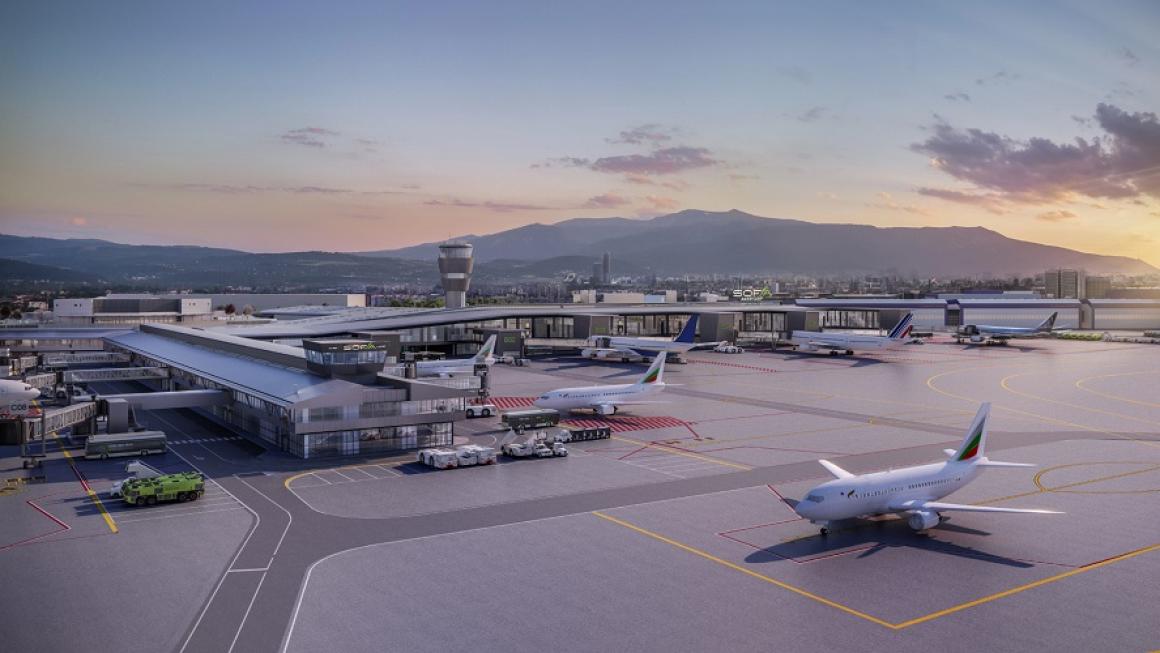 Галерия :: Снимка 4 :: Изграждането на Терминал 3 на Летище София започва през 2026 г. (галерия)}