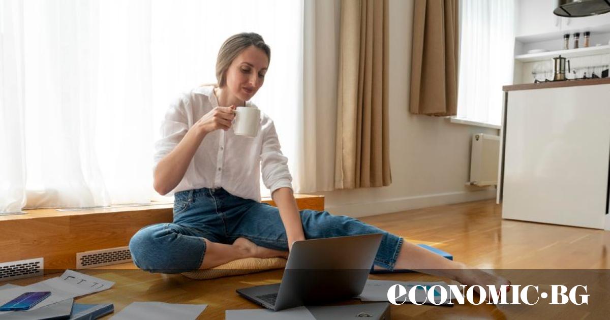 През 2020 г. работихме от вкъщи. През 2022 г. се