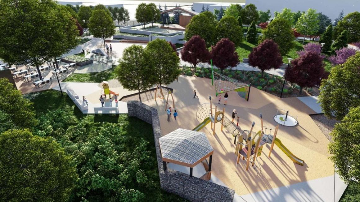 Галерия :: Снимка 2 :: Нов парк ще бъде изграден в софийския квартал „Младост“ (визуализации)}