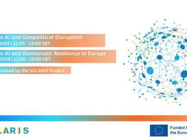 Join us for thought-provoking webinars on generative AI, geopolitics and democratic resilience