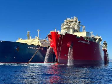 “Historic moment for Bulgaria”: The Alexandroupolis terminal received its first gas delivery