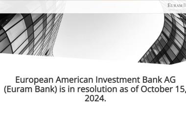 Австрия затвори Euram Bank заради пране на пари