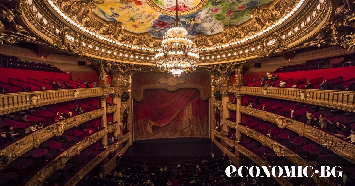 Една от архитектурните перли на Париж – Операта Гарние става