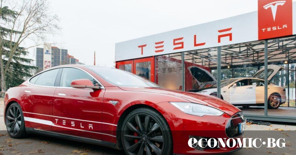 Годишните продажби на автомобили на Tesla Inc. спаднаха за първи