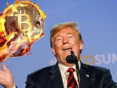 Биткойн счупи нов рекорд – отново заради Доналд Тръмп