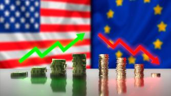 2025 г. ще потвърди огромната разлика между икономиките на САЩ и Европа