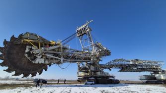 The giant with a gentle name that will remind us of the coal past of Poland's Konin