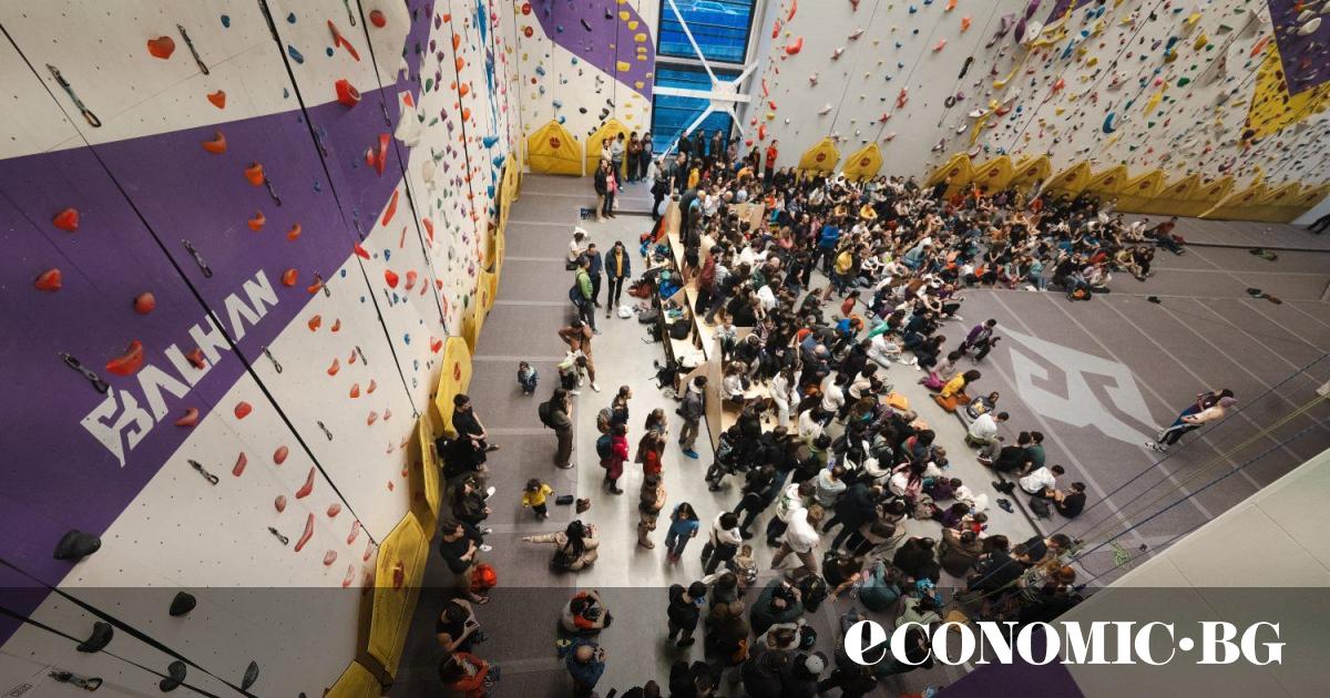 Зала Балкан“ – най-голямата зала за катерене на Балканите –