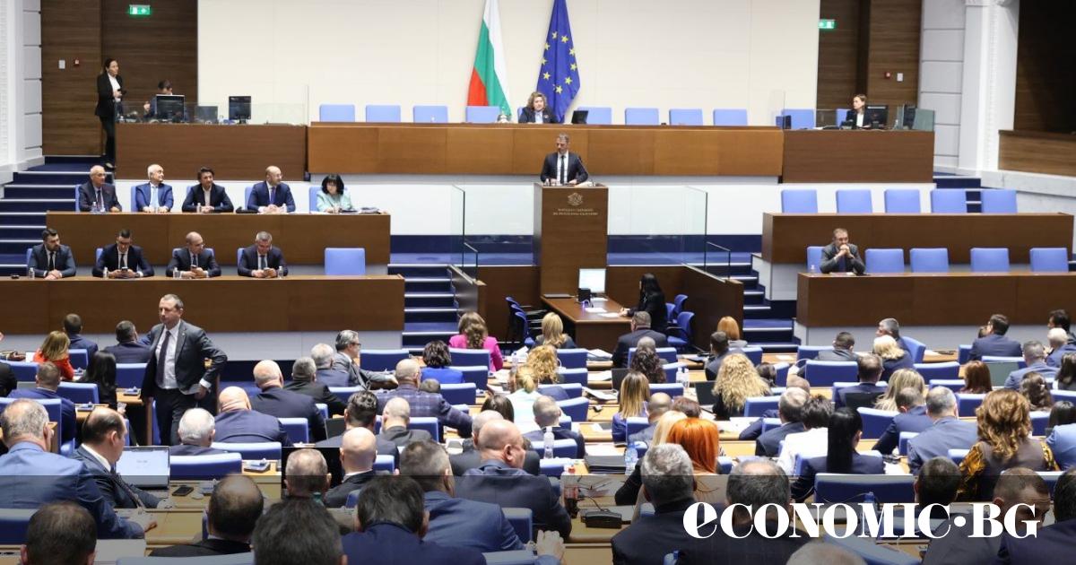 Държавният бюджет за 2025 г. бе приет на първо четене