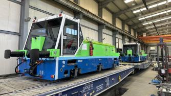 Министерството на транспорта получи още 2 маневрени локомотива по ПВУ