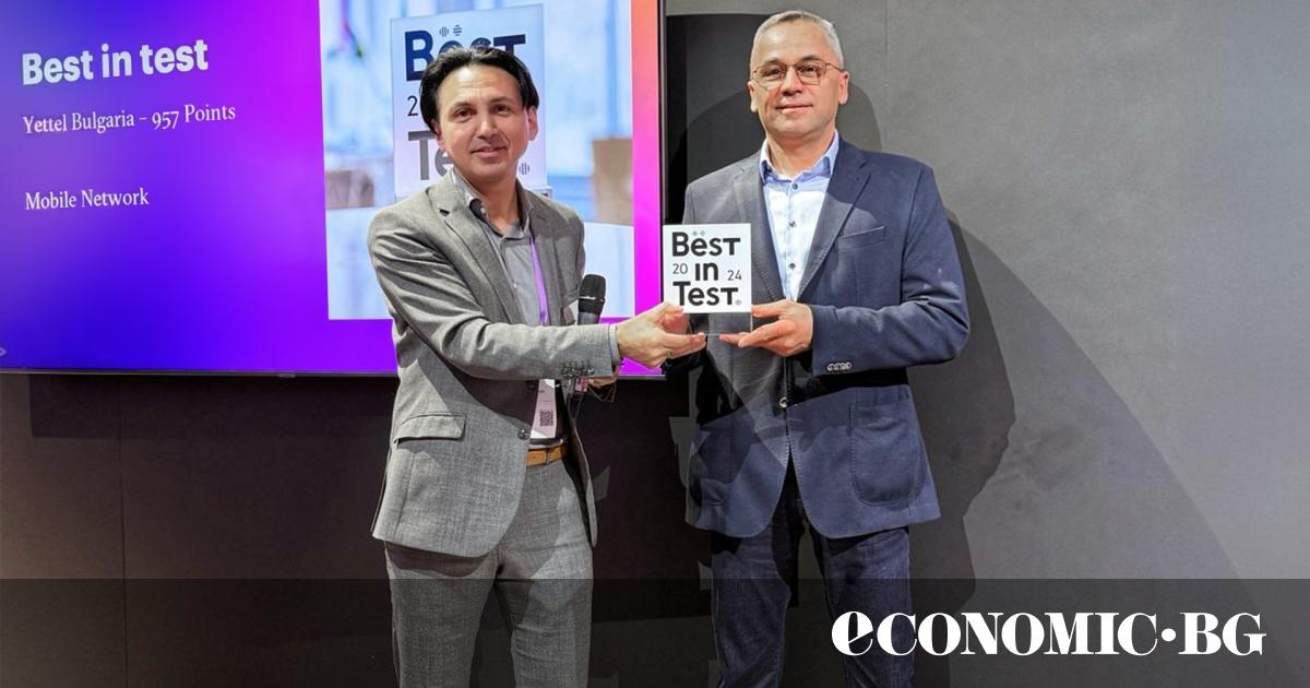 За осми пореден път мрежата на Yettel беше определена за