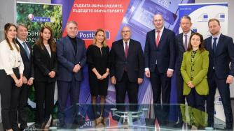 Пощенска банка получи 75 млн. евро гаранции от ЕИБ за кредитиране на средни фирми