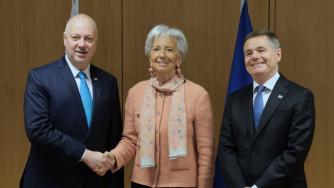 „Очакван резултат“: Лагард и Донахю дискутираха еврозоната с премиера Желязков