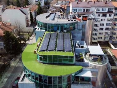 tbi bank's servers are powered by solar energy