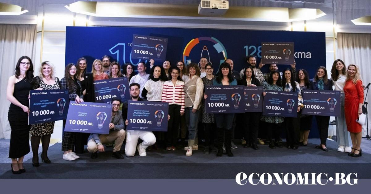 128 реализирани проекта в 110 населени места, обхващащи всички 28