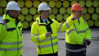 Строителството на Вертикалния газов коридор през България започва до седмици