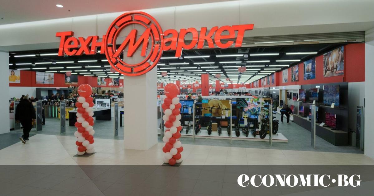 Един от най-популярните магазини на Техномаркет“ – този в Бургас