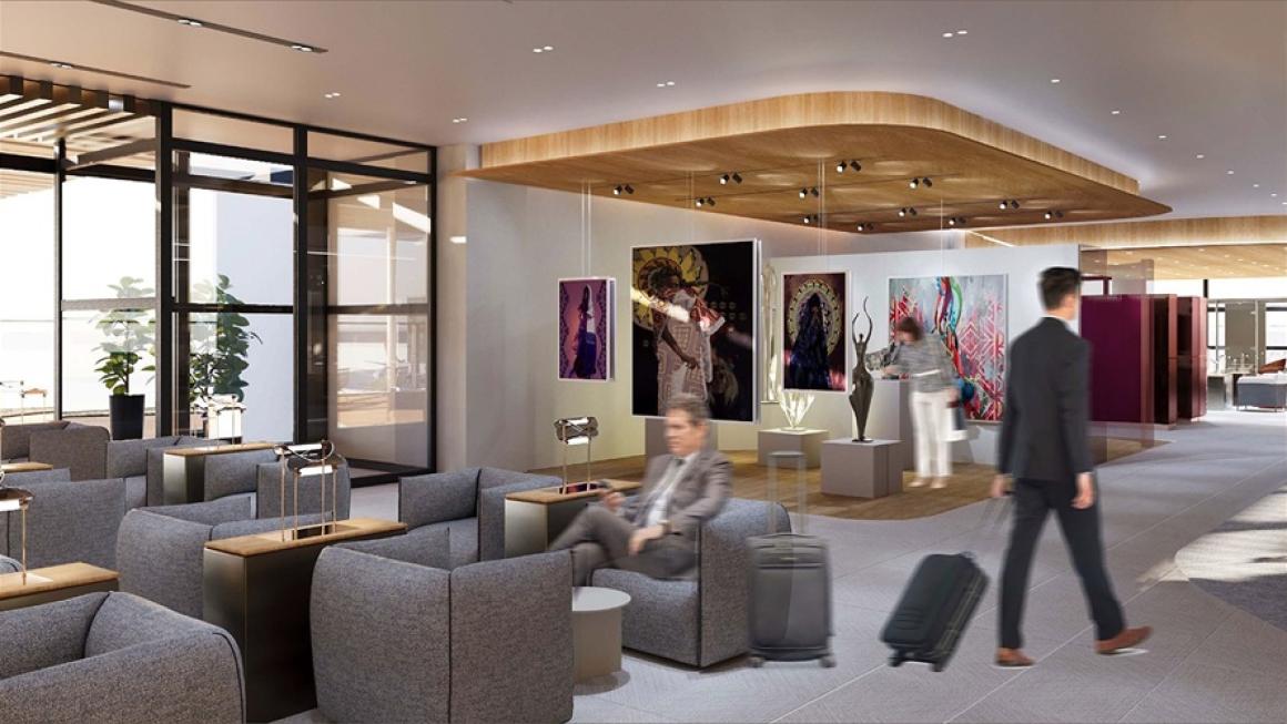 Gallery :: Photo 2 :: By 2026, Sofia Airport will welcome passengers at two new business lounges (visualizations)}