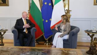 България и Италия засилват сътрудничеството си в инфраструктурата и отбраната