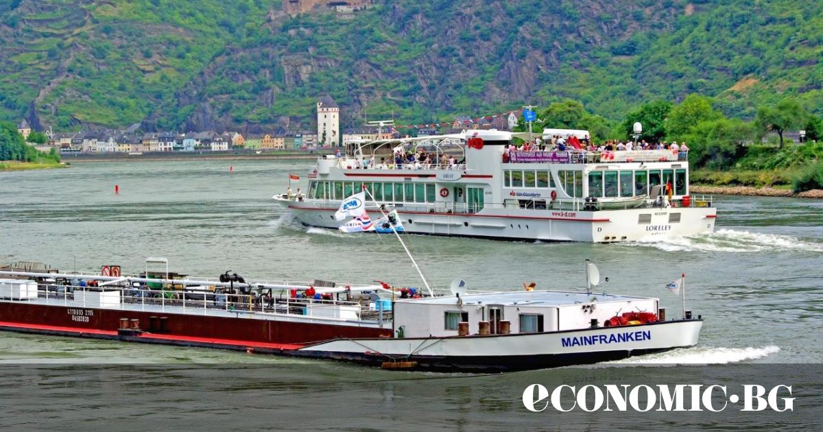 Топлинната вълна в Западна Европа понижи нивата на водата в