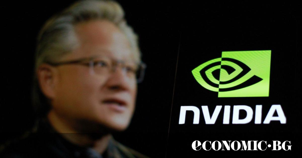 Акциите на производителя на чипове за изкуствен интелект Nvidia достигнаха