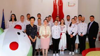 Японската принцеса Такамадо посети българския павилион в Осака