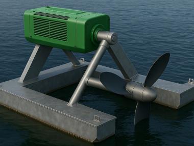 A company from Vidin wants to install a pontoon hydroelectric power plant on the Danube