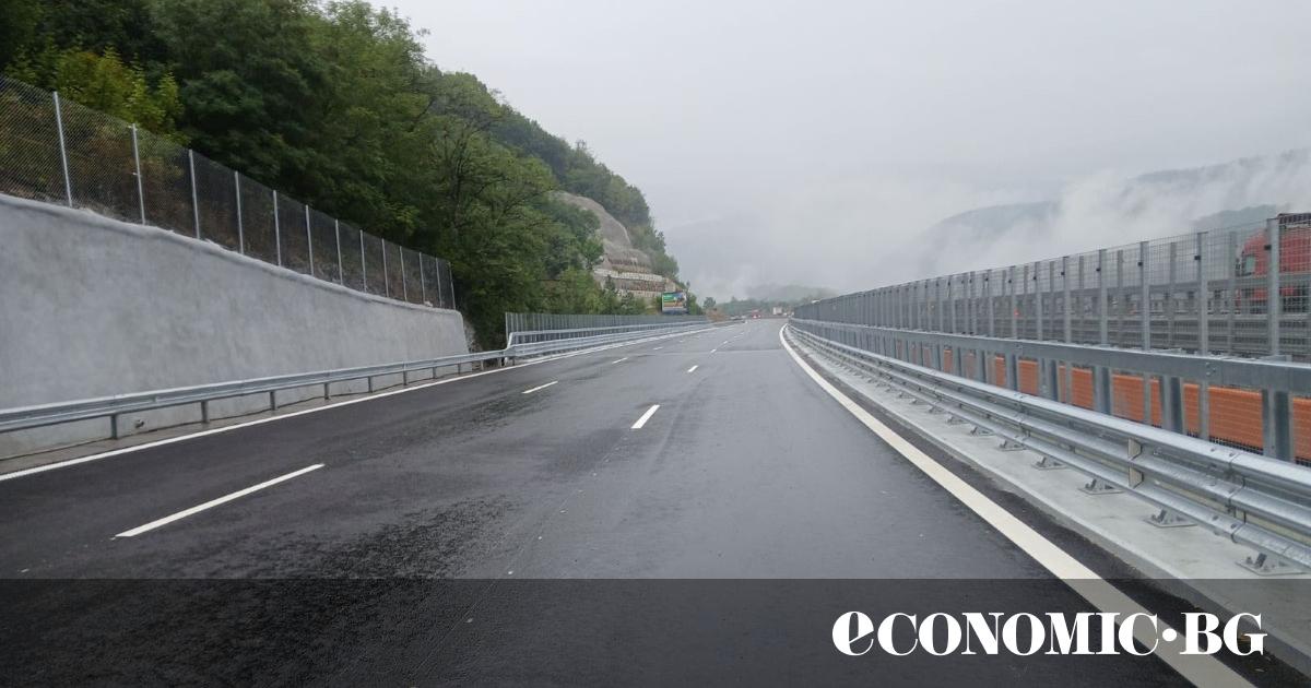 Движението по два от виадуктите на Хемус“ преди тунел Витиня“,