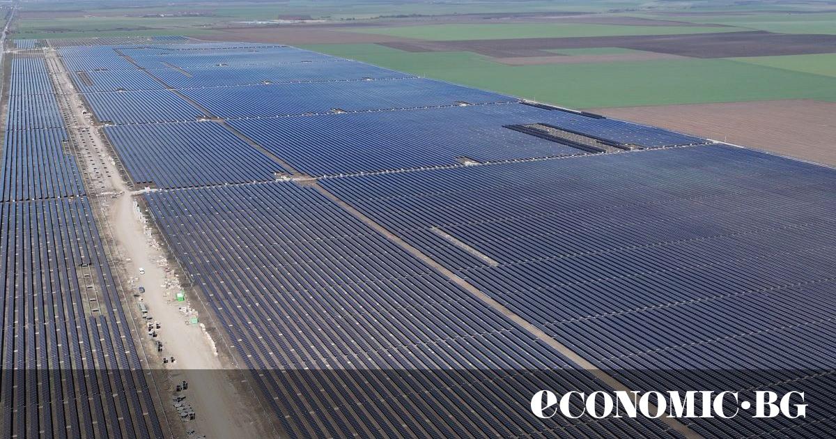 Един от мащабните проекти за възобновяема енергия в България –