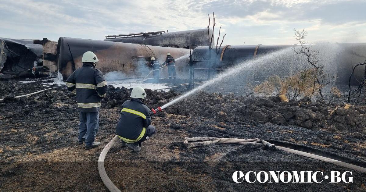 Инцидентът с влакова композиция, превозваща дизелово гориво, край село Пясъчево