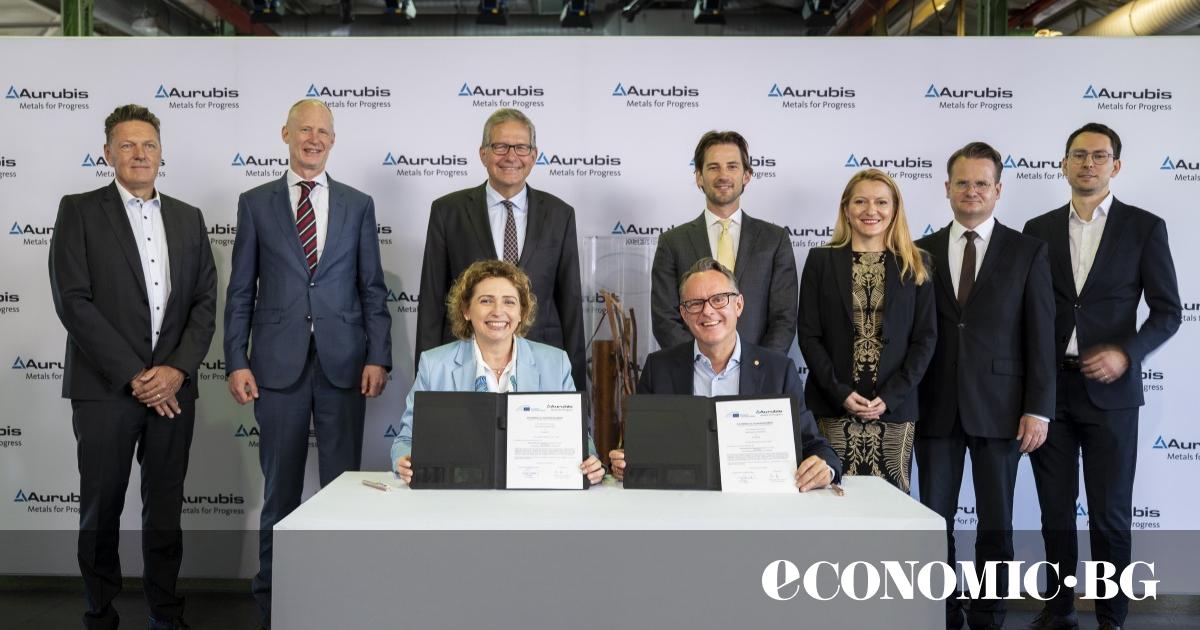 Групата Аурубис“, водещ международен доставчик на цветни метали и една