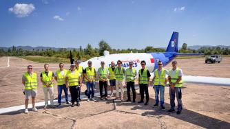 Dronamics ще използва двигатели на Kawasaki в своя „Черен лебед“