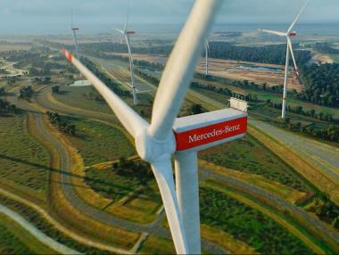140-мегаватовият вятърен парк за Mercedes-Benz започва да се строи