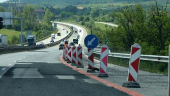 Започва ремонт на 9 км от „Тракия“ в посока Бургас