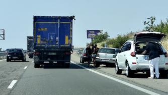 АПИ затваря изцяло платното към София на магистрала „Тракия“