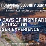 Registration for exhibitors and sponsors at the Romanian Security Summit closing soon