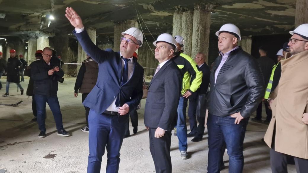 Пробивът под Централната гара в Пловдив трябва да е готов до юни