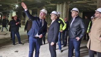 Пробивът под Централната гара в Пловдив трябва да е готов до юни