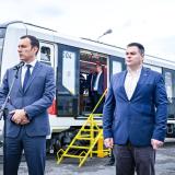 „Шкода“ достави първия от новите влакове за столичното метро (галерия)